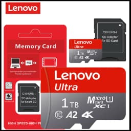 Lenovo Hot Sale Memory Card 512GB High Speed  Micro TF SD Card V30 U3 256GB 128GB Mini SD Card For Phone Dash Cam Cameras
