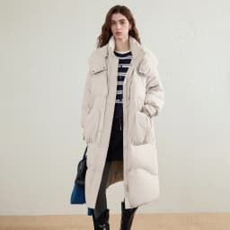 TOYOUTH Women's Short Down Jacket 2026 Winter New College Sporty Windproof Warm Liner Two Piece Set