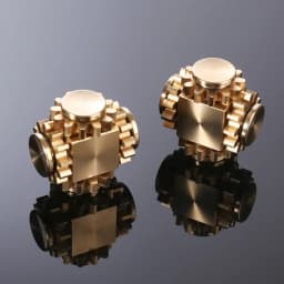 New Double Ferris Gear Fidget Spinner Nine Tooth Linkage Hand Spinner EDC Gear Linkage Finger Gyroscope Toy for Children Adults