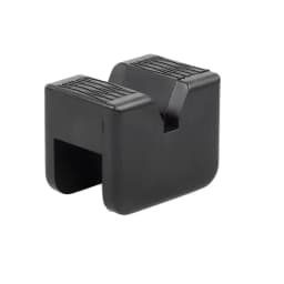 Car Jack Rubber Pad Car Slotted Lift Jack Stand Rubber Pads Universal Repair Tools Frame Protector Adapter Jacking Tools 1/2PCS
