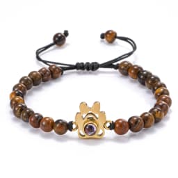Beaded Personalized Photo Projection Bracelet Custom Photo Dog Paw Bracelet Pet Photo Necklace Cat PawPendant Commemorative Gift