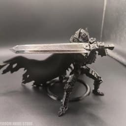 3D Printed Berserk Figure - Guts' Armor with Multi-Joint Movement for Desk Decoration, Cool Gift for Boys