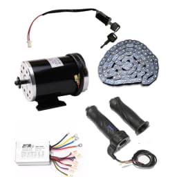 NOT a whole Set 48V 1000W Brush Motor or Controller or Sprocket Electric Go Kart ATV Scooter