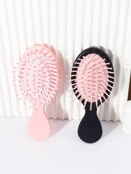 2pcs Multi-Color Mini Portable Air Cushion Hair Brush, Exfoliating Massage Air Cushion Comb Special for Real Hair Wigs