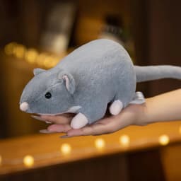1Pc Kawaii Mini Mouse Plush Toys Stuffed Soft Animal Mouse Pillow Cute Simulation Rat Dolls for Birthday Christmas Gift