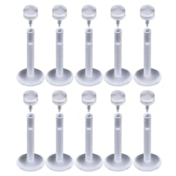 10 Pieces/Lot Clear Soft Transparent Lip Ring Tragus Earring Invisible Nose Ring Cartilage Labret Piercing Body Jewelry