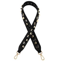 90cm Leather Shoulder Bag Strap With Rivet Customize Female Bag Handles Strap Removable Women DIY Handbag Accessories