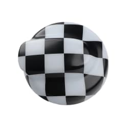 Brand New Plastic Style Gloss Black Car Fuel Tank Cap Cover Sticker For MINI Cooper S JCW Clubman R55 R56 Auto Accessories