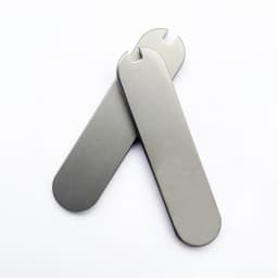 1Pair Titanium Alloy Chip Modified TC4 Handle Patch For DIY Knife Handle Material Making For 58 mm Swiss Knife