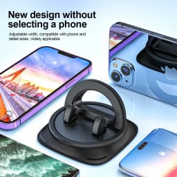 360° Rotatable Mobile Phone Holder Car Bracket Non-Slip GPS Navigation Car Mount Stand Support in Car Universal for All Phones
