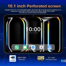 CHOTOG Pad 7s Pro Tablet Android 15 Tab PC 10.1 Inch 16+32MP Camera 22GB+2TB 10000mAh Battery Face Unlocked Wifi GPS Global Version Tablets For Children's Kids Gifts