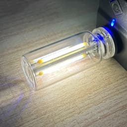 Retro USB LED Filament Touch Dimming Bulb 5V Retro LED Edison Bulb Night Light Camping Incandescent Decorative LED Lighting