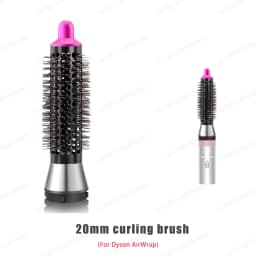 Round Volumizing Brush 20/38/55MM for Dyson for Airwrap HS01/HS05 Volumizer Curling Brush Attachment Rose&Gold Oval Round Brush