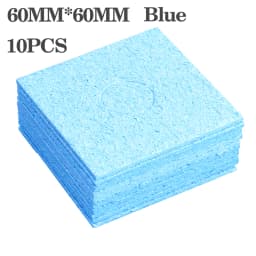10pcs iron head cleaning sponge, high temperature resistant and thickened sponge, special for soldering iron holder.