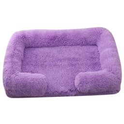 Dog Bed Dog Plush Pet Bed Winter Thickened Pad Dog Sleeping Bed Sofa Removable Pad Dog Small Large Dog Square Kennel