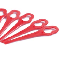 50Pcs Red Replacement Trimmer Plastic Blade for Florabest Grass Trimmer Brushcutte for Florabest LIDL FRTA 20 A1 Lidl IAN 282232
