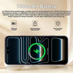 K-Touch Mobile Phones M17 Pro Max Smartphone Android 15 Cell Phone 7.3 Inch 16+48MP Camera 7800mAh 5G Dual SIM Face Unlocked Global Version Cellphones For Men Women