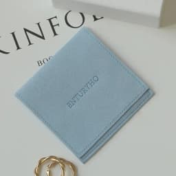100pcs Microfiber Velvet Jewelry Presents Bag Custom Logo Earrings Ring Necklace Bracelet Tarot Storage Bags Wedding Gift Pouch
