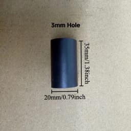 35x20mm Boron Carbide Air Sandblasting Nozzle / Replacement Sand Blaster Accessories Tip