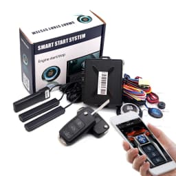 Universal Car Alarm Auto Start Stop System Remote Control Engine Ignition Autostart Kit Keyless Push Start System Car Accessorie