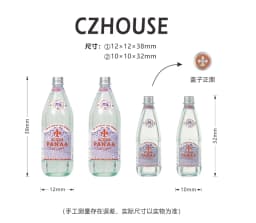 1/6 Scale Miniature Dessert Collection: Heart Cake, Churros, Smile Cookies Soda Bottle & Tiny Bear for BJD Dollhouse Party Scene