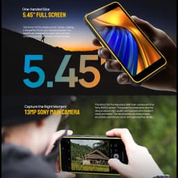 Ulefone Armor X12 Pro,Android 13 ,Up to 8GB+64GB ,4860mAh,13MP 5.45"4G NFC, Global Version,Dual 4G VoLTE,3-Card Slot
