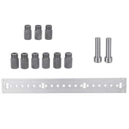 3 In 1 Dowel Jig Woodworking Hole Puncher Drill Guide 7/8/10MM M14 M18 Aluminum Wood Positioning Hole Opener DIY Tool