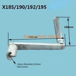 1pcs Diesel Engine Crank Starter Handle for Air-cooled Water-cooled Single-cylinder Diesel Engine Hand Starting Model Handle