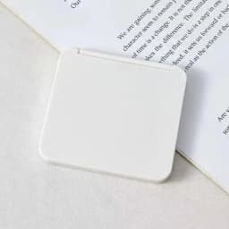 2-Face Makeup Mirror Square Portable Cute Girl'S Gift Hand Mini Mirror Pocket Double-Sided Makeup Mirror Compact Multiple Colors