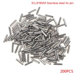 200Pcs 1.6mm 1.7mm 2.0mm Car Flip Remote Key Fixed Pins Screws Set Repair Accessories Remote Control Fixing Pin