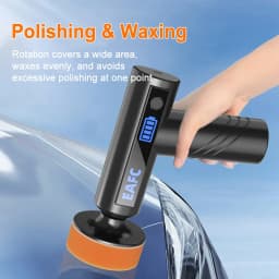 Car Waxing Polishing Sanding Machine Wireless Car Paint Scratch Repair Windscreen Glass Oil Film Remove Machine leather care