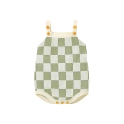Infant Bodysuits Clothes 0-18m Plaid Pattern Newborn Boys Girls Casual Sleeveless Onesie Body Coverall Toddler Outfits One Piece