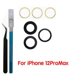 Back Camera Glass For iPhone 11 12 13 14 15 Plus MIni Pro Max Rear Camera Lens With Adhesive And Remove Tools Replacement