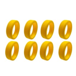 4/8Pcs Pure Color Luggage Wheels Protector with Silent Sound Silicone Suitcase Wheels Protection Cover Reduce Wheel Wear Noise