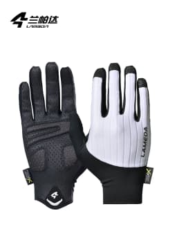 LAMEDA Men's Cycling Gloves XRD Pad Touch Screen Road Bike Full Finger Gloves Spring MTB Gloves Breathable Bicycle Accessories