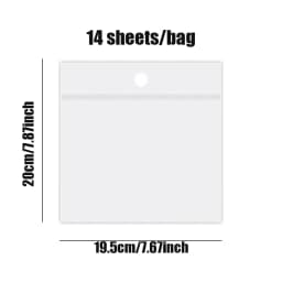 Mr Paper 14sheets/bag Sticker Book Students' Handmade 3D Geometric Collage DIY Stickers Early Educational Stickers For Journal