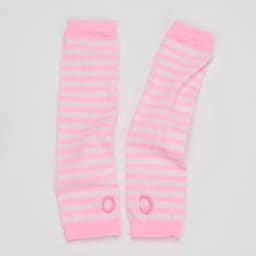 Punk Winter Warm Long Sleeves Gloves Goth Men Women Fingerless Stripe Hip-Hop Knitted Elbow Mittens Elastic Outdoor Warmer Arm