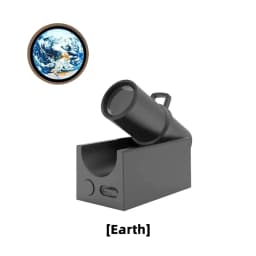LED Rechargeable USB Night Light Moon Projection Atmosphere Lamp Wall Decoration Lamp for Bedroom Ideal Gift for Birthdays