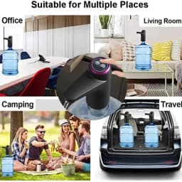 Portable 5-gallon Water Dispenser with USB Charging-Automatic Electric Pump Suitable for Home, Office, and Outdoor Use