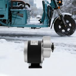 250W 12V Brushed DC Gear Reduction Motor Geared Speed Reducer Motor 2750RPM Electric Motor for E-bikes Scooters Electric Vehicle