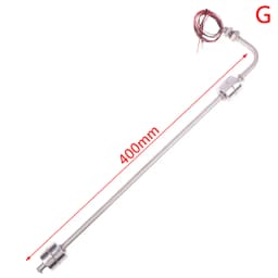 30Styles 45-400mm Stainless Steel Float Switch Tank Liquid Water Level Sensor Double Ball Switch Tank Pool Flow Sensors Float
