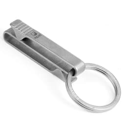 Titanium Durable Keychain Luxury Car Key Chain Waist Hanging Buckle Belt EDC Lightweight Key Ring Holder for Father's Day Gifts