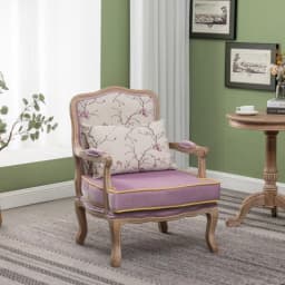 European and American solid wood retro sofa chair single leisure coffee shop to negotiate tiger chair bed and breakfast
