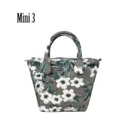 TANQU Short Long Round Flora Canvas Fabric Handle with Insert Lining for Obag Classic Mini O Bag Women's Bags Shoulder Handbag