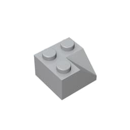 Gobricks GDS-721 Slope brick2x2 45 Roof tiles with concave slope compatible with lego 3046 children's DIY Educational