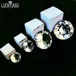 1PC Clear Crystal Big Glass Diamond Party Large Romantic Diamond Decoration Proposal Home Decoration Ornaments Crafts Gifts