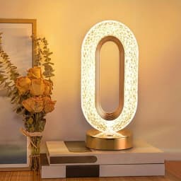 Touch Dimming Modern Desk Lamp Crystal Acrylic Table Lamp Bedroom Bedside Night Light Living Room Romantic Atmosphere Decor Lamp