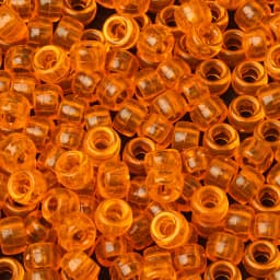 100pcs 200pcs 6x9mm Pony Beads Acrylic Large Hole Barrel Beads Solid Color Loose Spacer Beads DIY Handmade Beading Accessories