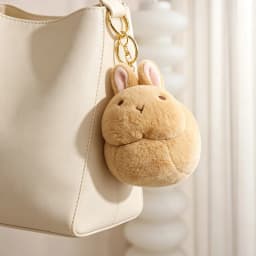 15cm Mini Little Rabbit Plush Toys Soft Cozy Chubby Lifelike Bunny Hanging Doll Cute Keychain Bags Decor Kids Birthday Gift