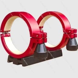 63-230mm Heavy Duty Telescope Mirror Mounting Ring Precision Aluminum Clamp for Astronomical Tube Optics